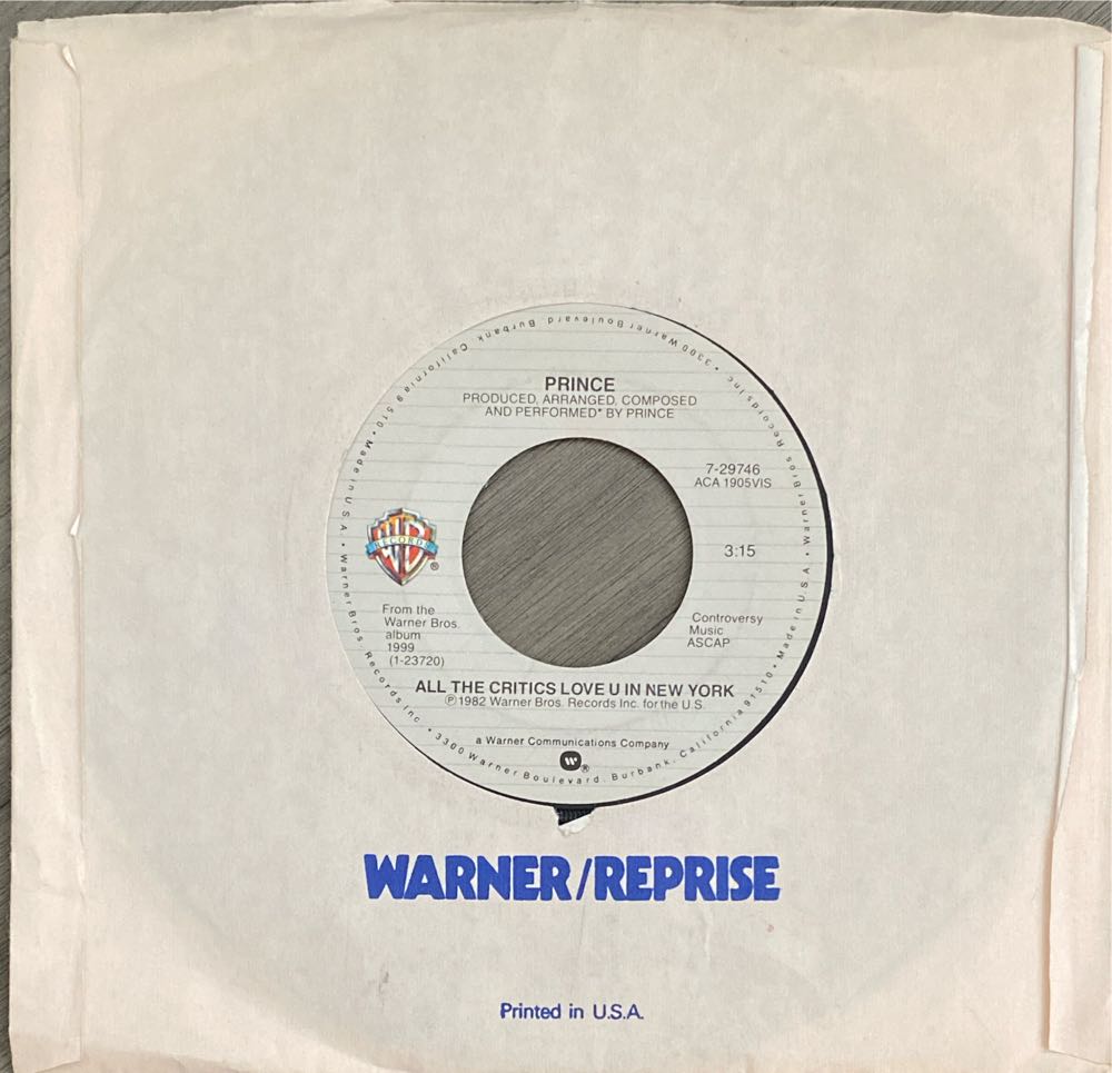 Little Red Corvette - Prince (7”) music collectible - Main Image 2