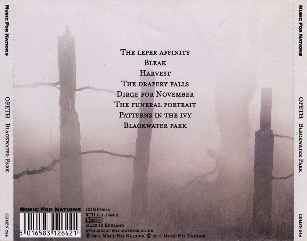 Blackwater Park - Opeth (CD - 67:13) music collectible [Barcode 099923823728] - Main Image 2