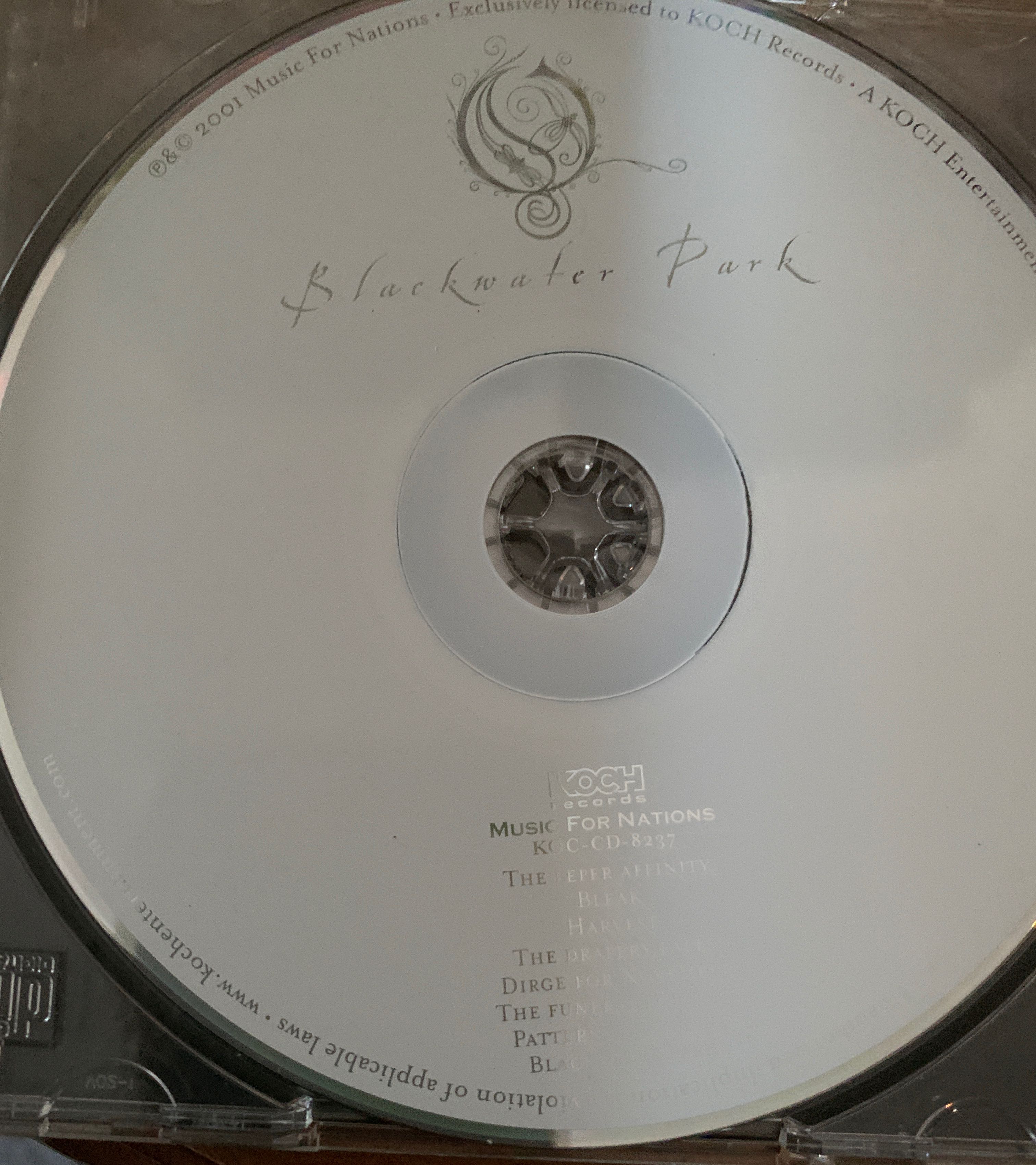 Blackwater Park - Opeth (CD - 67:13) music collectible [Barcode 099923823728] - Main Image 3