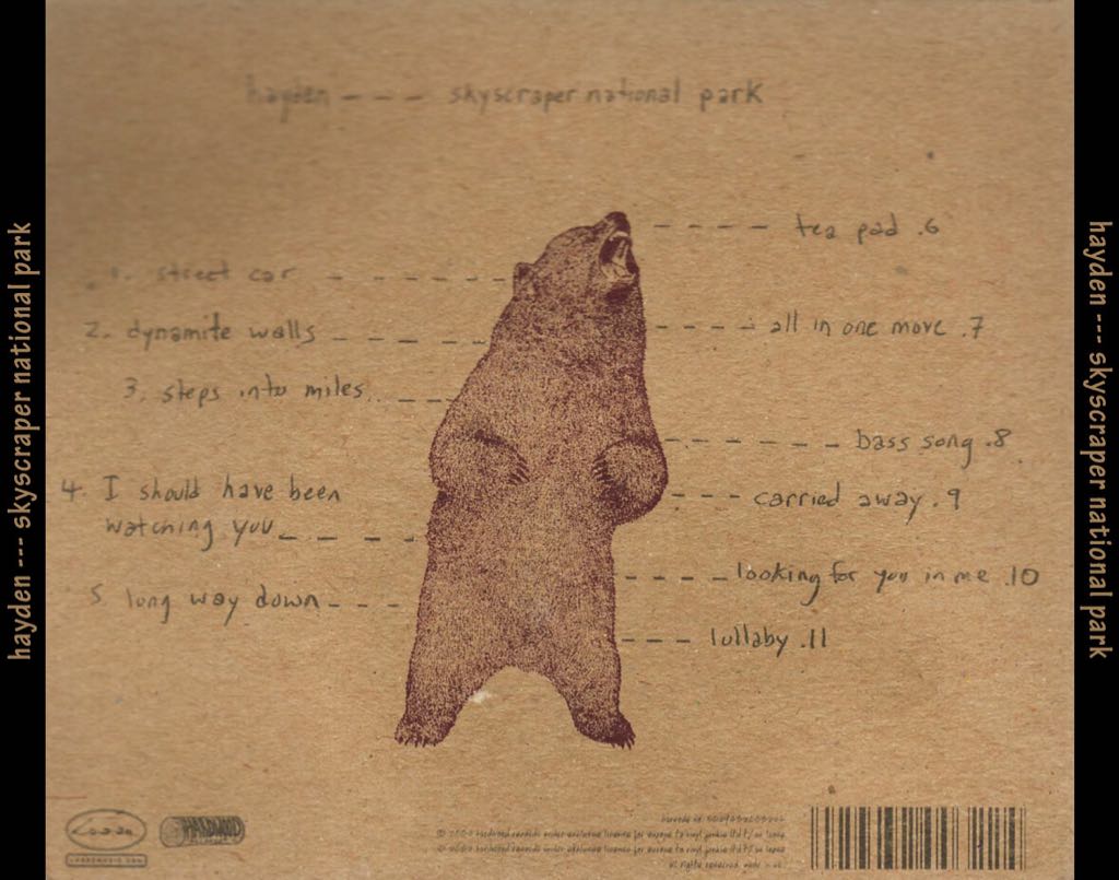 Skyscraper National Park - Hayden (CD) music collectible [Barcode 5029432003224] - Main Image 2