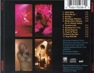 Extreme - Extreme (CD - 4457) music collectible [Barcode 075021523821] - Main Image 2