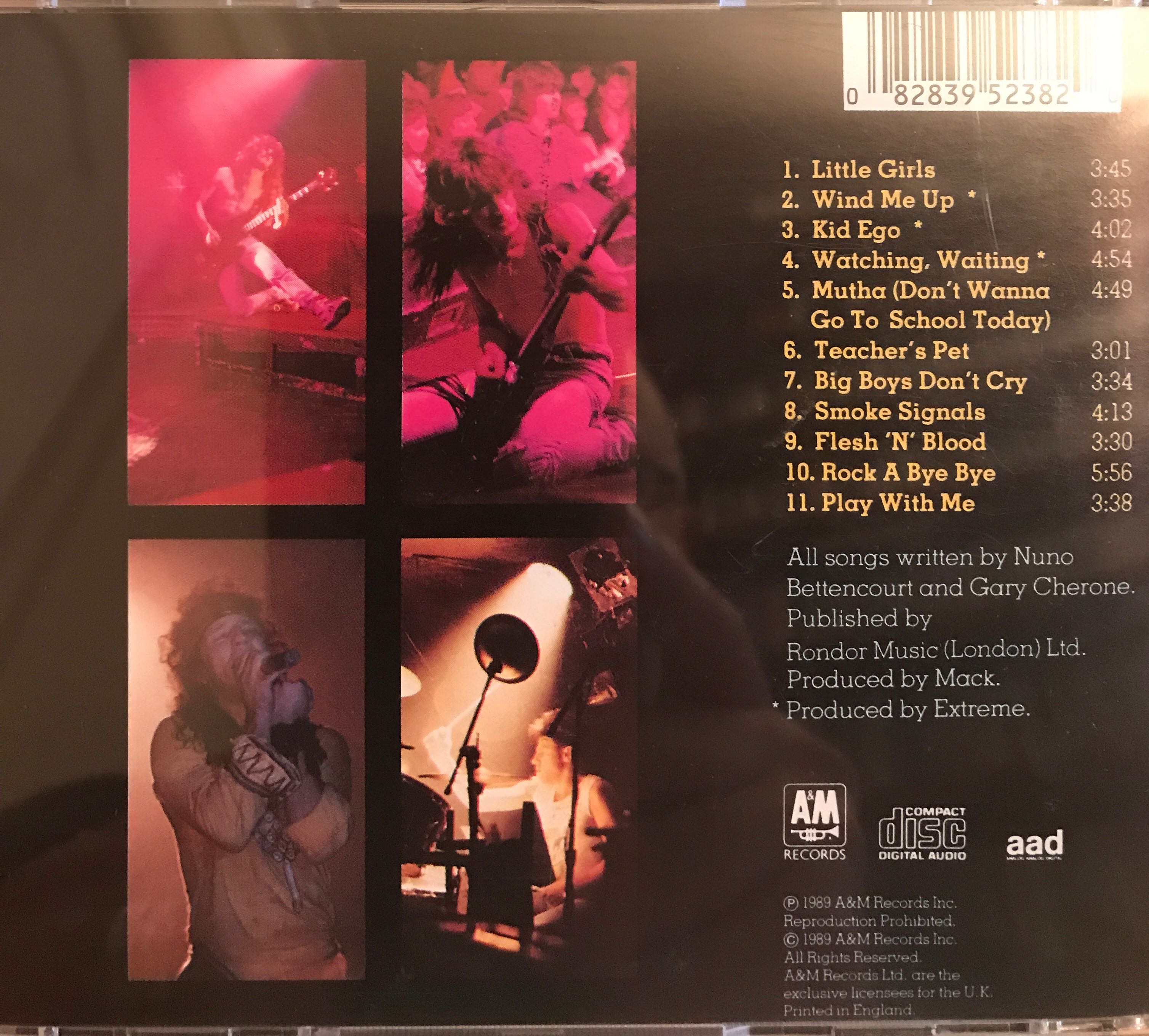 Extreme - Extreme (CD - 46) music collectible [Barcode 082839523820] - Main Image 2