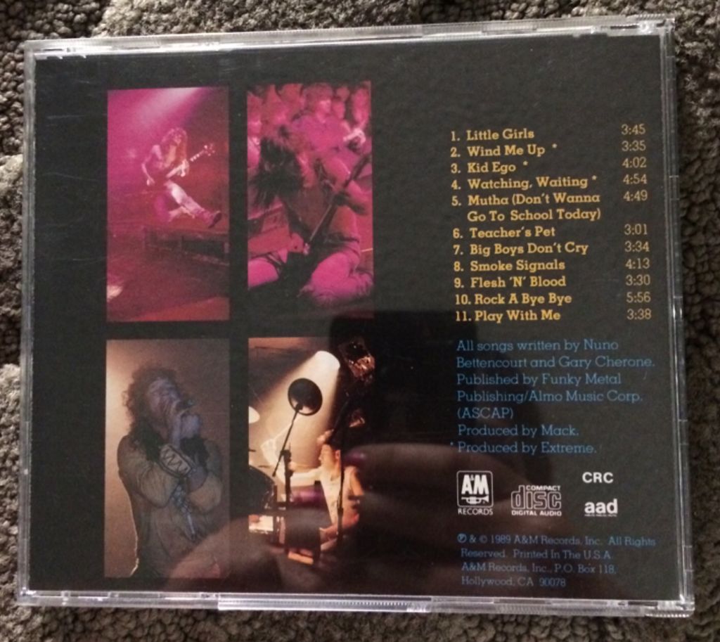 Extreme - Extreme (CD) music collectible - Main Image 2