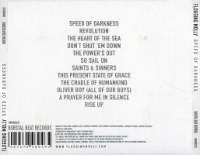 Speed of Darkness - Flogging Molly (CD) music collectible - Main Image 2