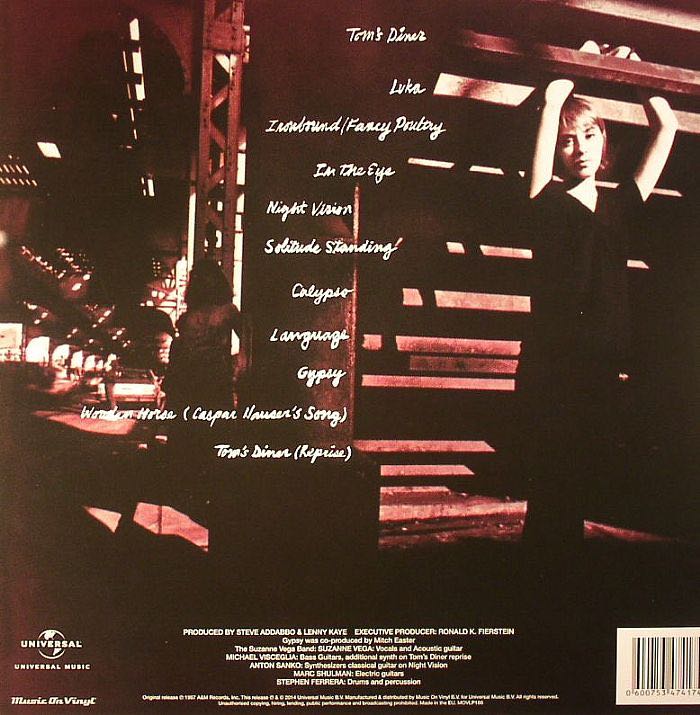 Solitude Standing - Suzanne Vega (CD - 44) music collectible [Barcode 082839513623] - Main Image 2