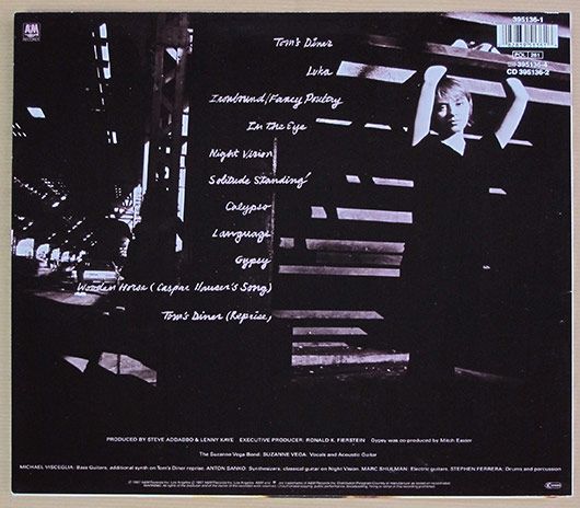 Solitude Standing - Vega, Suzanne (12” - 44) music collectible - Main Image 2