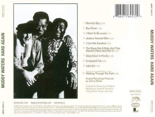 Hard Again - Waters, Muddy (CD - 4541) music collectible [Barcode 074643444927] - Main Image 2