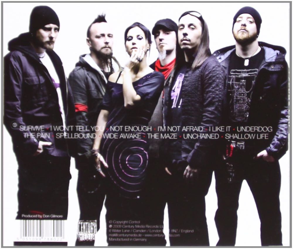 Shallow Life - Lacuna Coil (CD) music collectible [Barcode 5051099788084] - Main Image 2