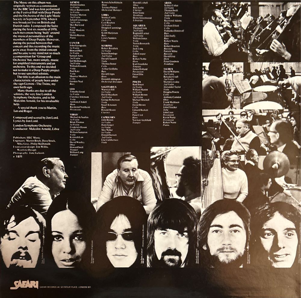 Gemini Suite - Lord, John (12”) music collectible [Barcode 19112671] - Main Image 2