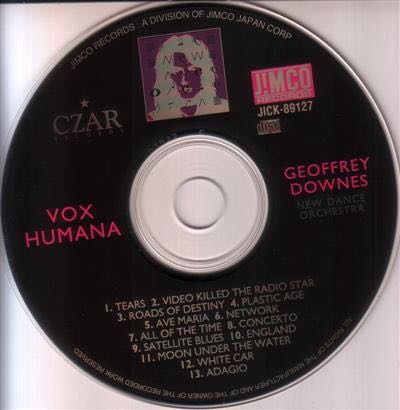Vox Humana - Downes, Geoffrey (CD) music collectible [Barcode 4547366047677] - Main Image 2