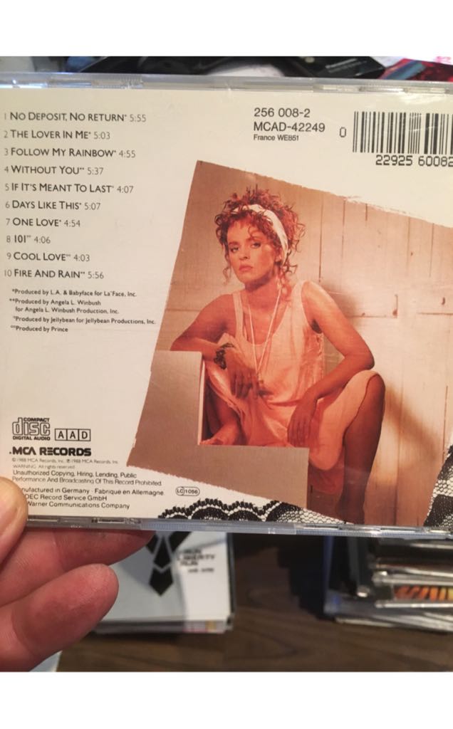 The Lover in Me - Sheena Easton (CD - 50) music collectible [Barcode 022925600820] - Main Image 2