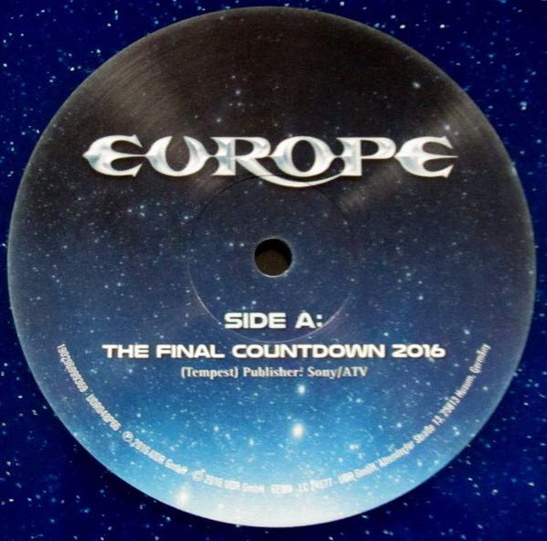 The Final Countdown - Europe (12”) music collectible - Main Image 2