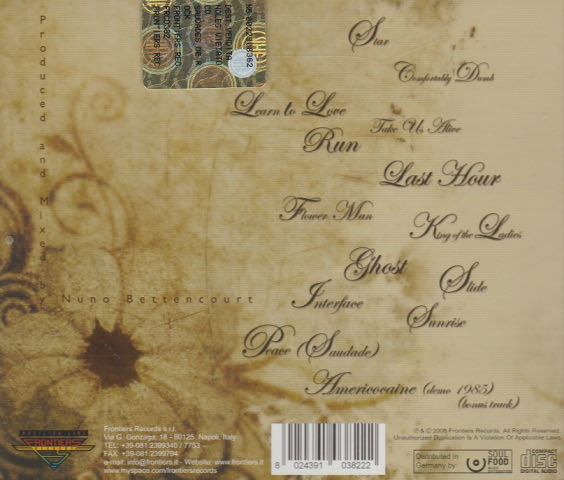 Saudades De Rock - Extreme (MP3) music collectible [Barcode 8024391038222] - Main Image 2