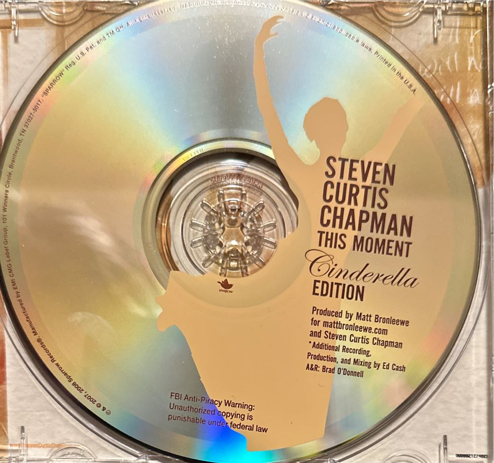 This Moment - Cinderella Edition - Chapman, Steven Curtis (CD) music collectible [Barcode 5099921274923] - Main Image 3