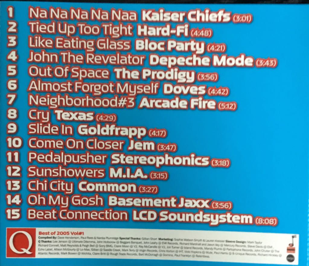 Best Of 2005 - Verzamel 2000 (CD - 64) music collectible [Barcode 8697436580675] - Main Image 2