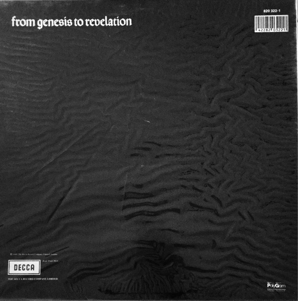 From Genesis To Revelation - Genesis (12”) music collectible - Main Image 2