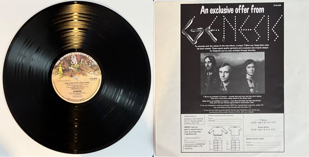 ...and Then There Were Three... - Genesis (12” - 54) music collectible - Main Image 4