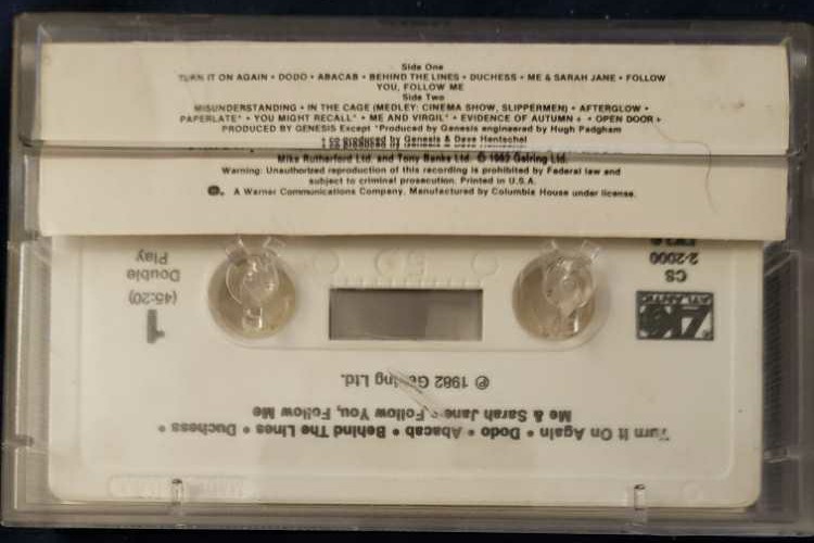 Three Sides Live - Genesis Phil Collins (CD - 91) music collectible [Barcode 5012984520226] - Main Image 3