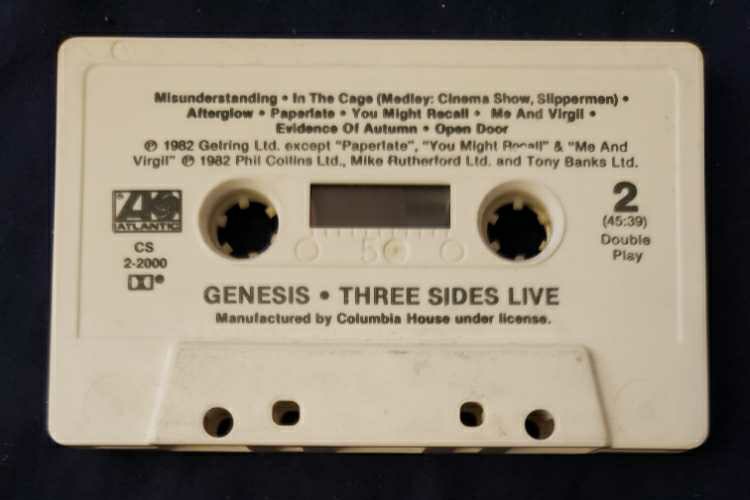 Three Sides Live - Genesis Phil Collins (CD - 91) music collectible [Barcode 5012984520226] - Main Image 4