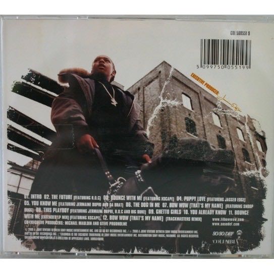 Lil Bow Wow (2000) - Beware Of Dog - Lil Bow Wow (CD-R) music collectible [Barcode 777495394371] - Main Image 2