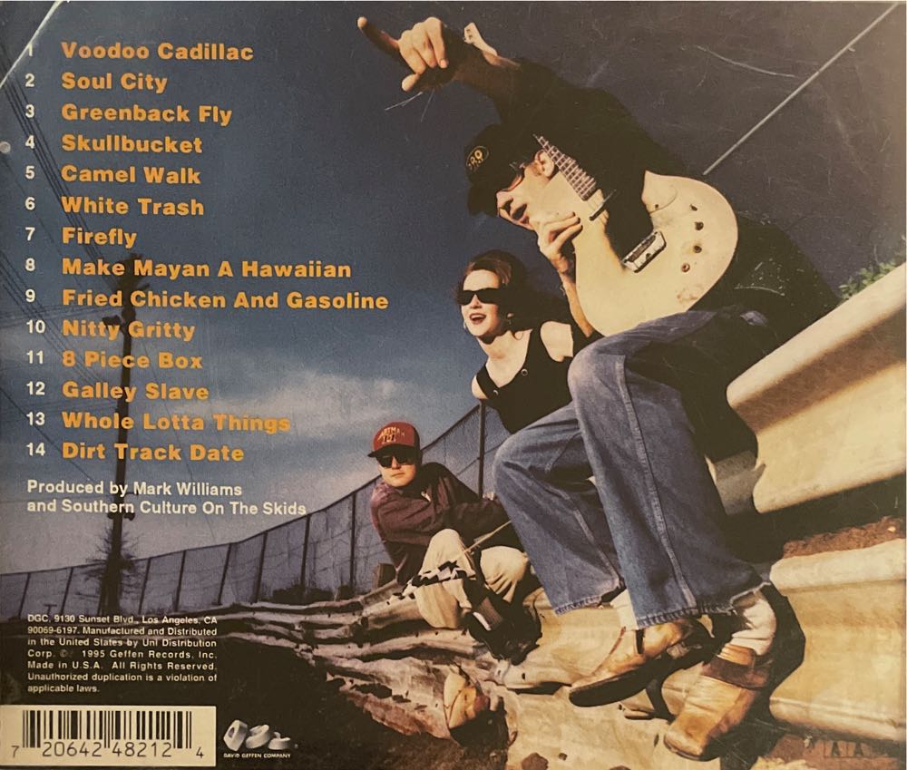 Dirt Track Date - Southern Culture On The Skids (CD) music collectible [Barcode 720642482124] - Main Image 2