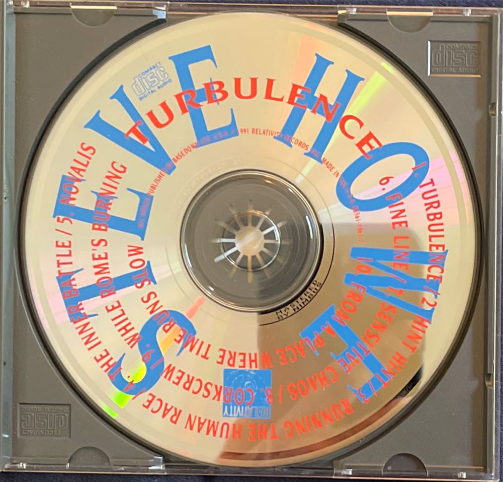 Turbulence - Howe, Steve (CD - 39) music collectible [Barcode 088561106126] - Main Image 4