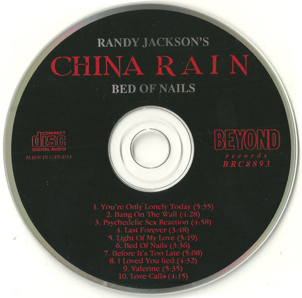 Bed Of Nails - Jackson, Randy (CD) music collectible [Barcode 074477889321] - Main Image 3