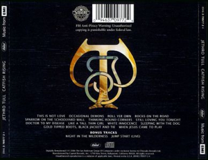 Catfish Rising - Jethro Tull (CD - 72) music collectible [Barcode 094632186324] - Main Image 2