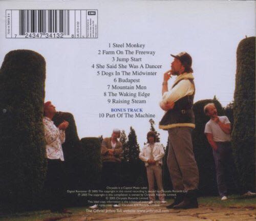 Crest of a Knave (Bonus Track) (2005 Remaster) - Jethro Tull (CD - 48) music collectible [Barcode 724347341328] - Main Image 2