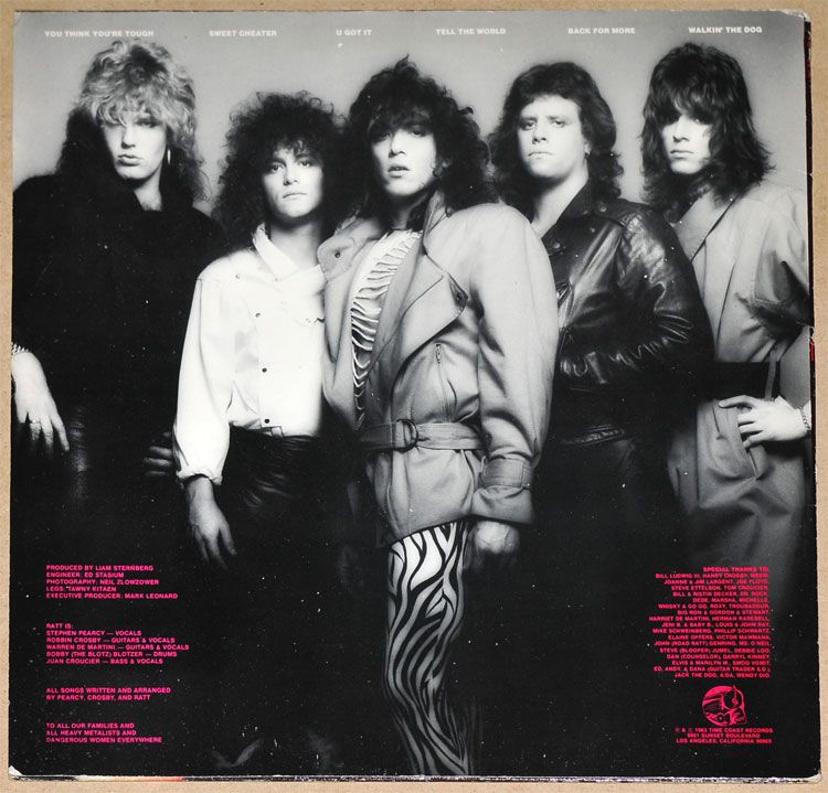 Ratt - Ratt (CD) music collectible [Barcode 075679024527] - Main Image 2
