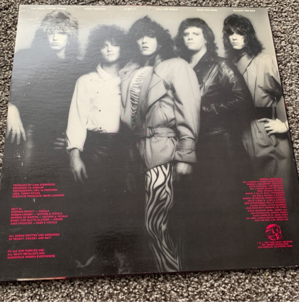 Ratt - Ratt (12”) music collectible - Main Image 2