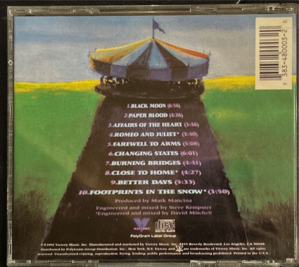 Black Moon - Emerson, Lake & Palmer (CD) music collectible [Barcode 5050749208224] - Main Image 2