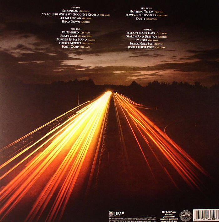 Live on I-5 - Soundgarden (CD - 78) music collectible [Barcode 602527621029] - Main Image 2