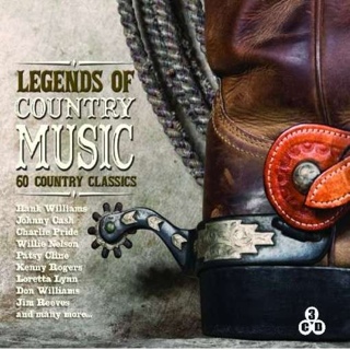 legends of country music legends of country music - Various (CD) music collectible [Barcode 5024952603459] - Main Image 1