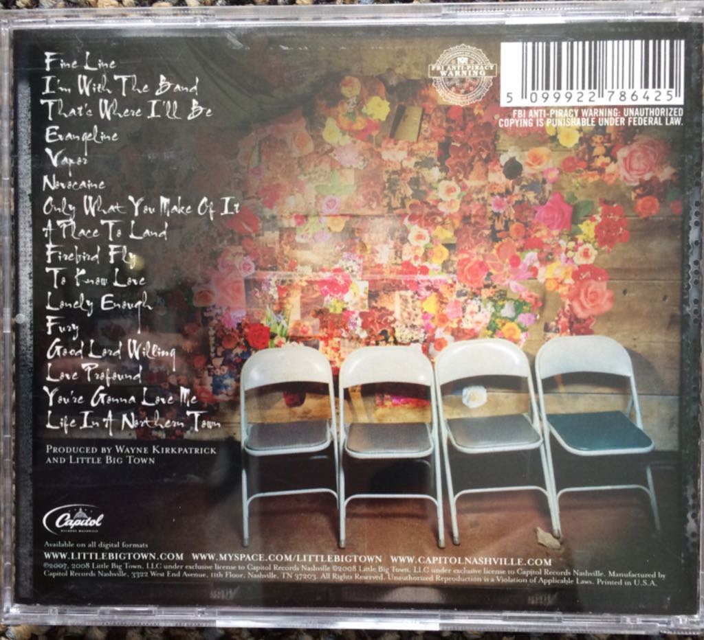 A Place to Land - Little Big Town (CD) music collectible - Main Image 2