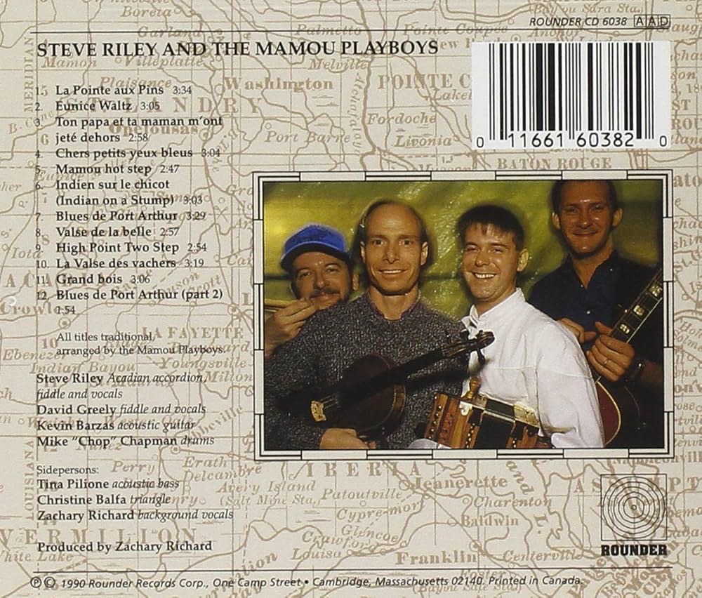 Steve Riley & the Mamou Playboys (MP3) - Riley, Steve & the Mamou Playboys (MP3) music collectible [Barcode 011661603820] - Main Image 2