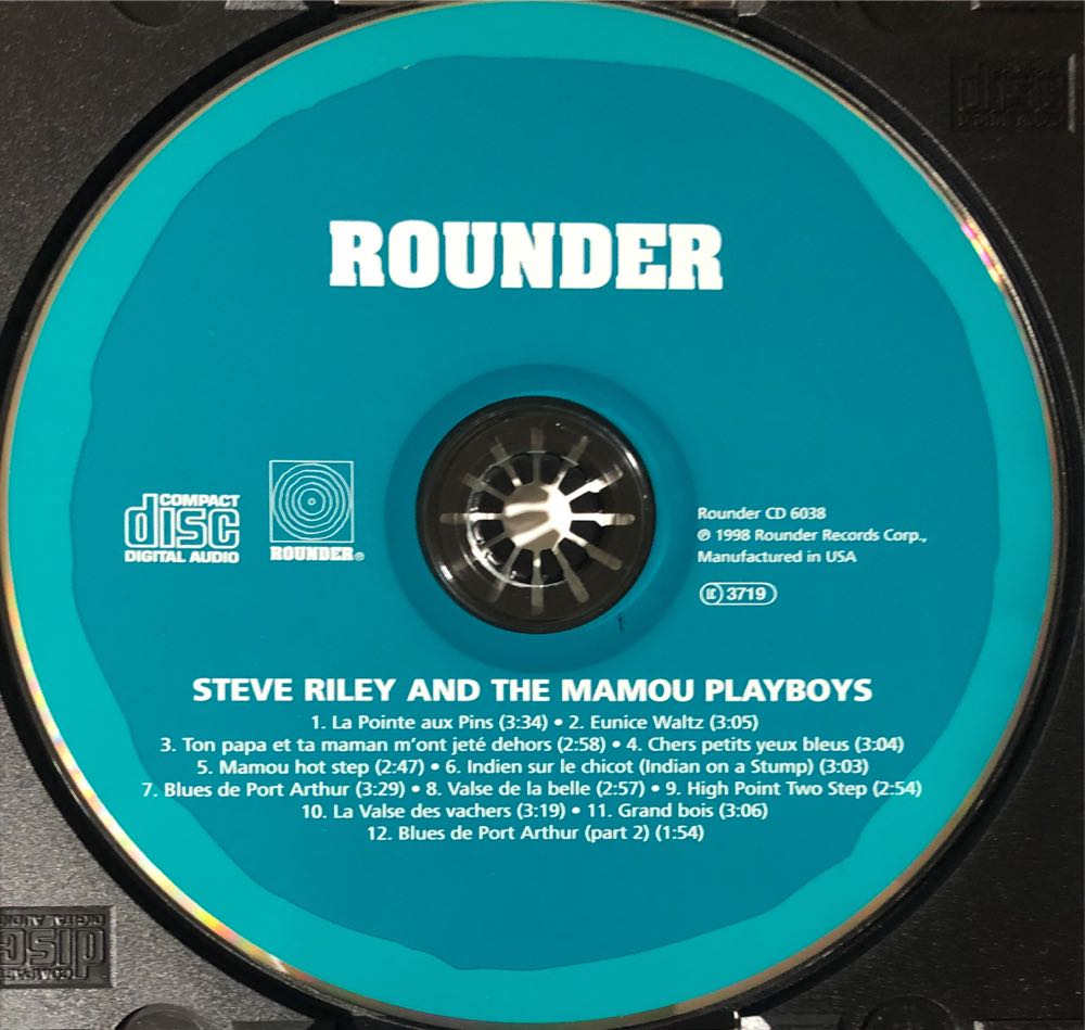 Steve Riley & the Mamou Playboys (MP3) - Riley, Steve & the Mamou Playboys (MP3) music collectible [Barcode 011661603820] - Main Image 3