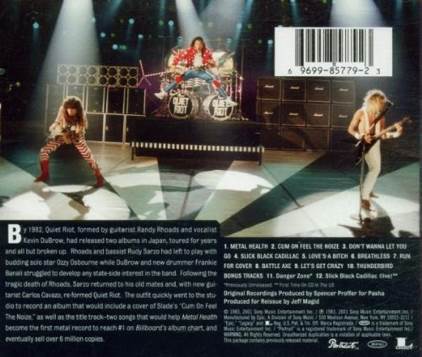 Metal Health - Quiet Riot (CD - 41) music collectible [Barcode 696998577923] - Main Image 2