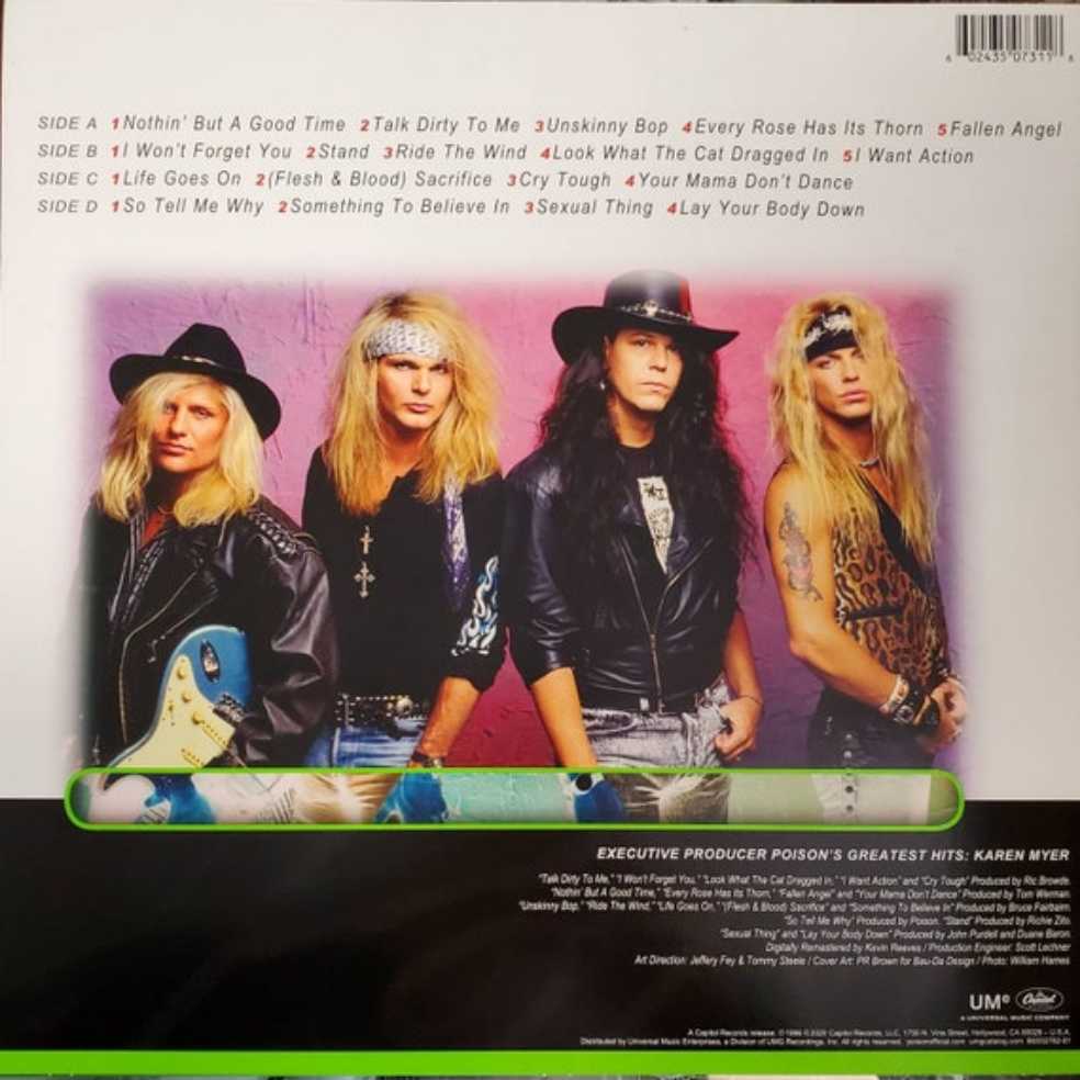 Greatest Hits 1986-1996 - Poison (CD - 72) music collectible - Main Image 2