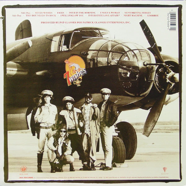 Night Ranger-7 Wishes - Night Ranger (12”) music collectible [Barcode 076732559321] - Main Image 4