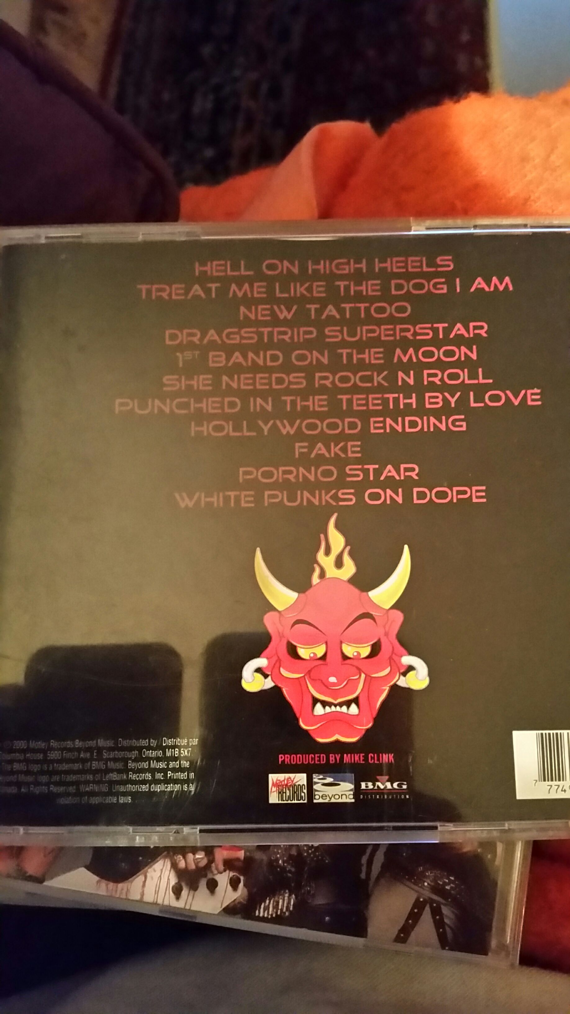 New Tattoo - Motley Crue (CD) music collectible [Barcode 777495418053] - Main Image 2