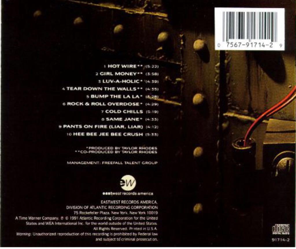 Hot Wire - Kix (CD - 46) music collectible [Barcode 020831425421] - Main Image 2