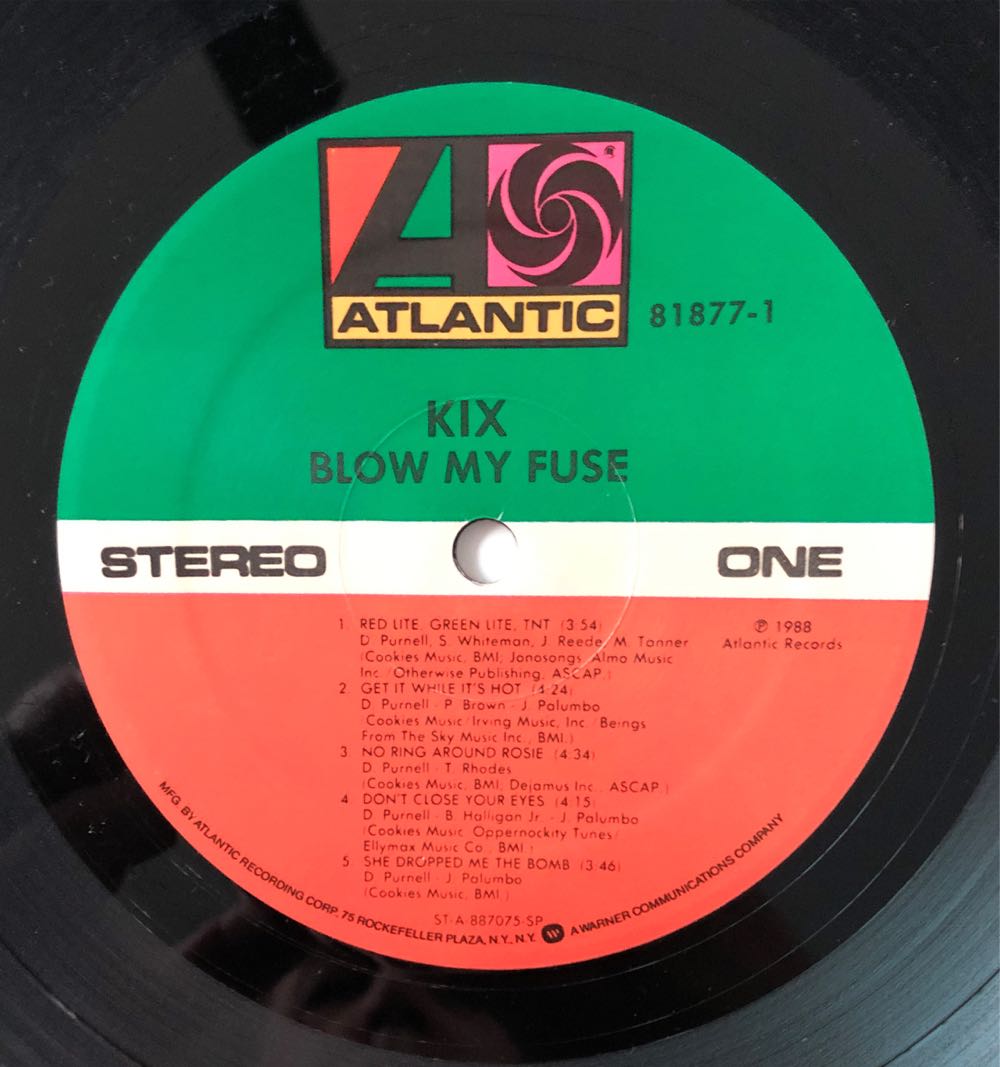 Blow My Fuse - Kix (12” - 40) music collectible [Barcode 075678187711] - Main Image 3