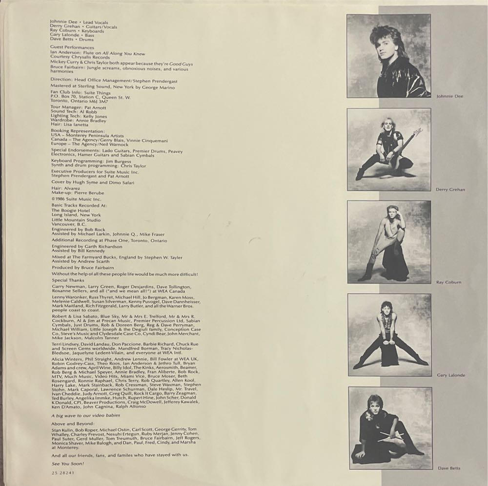 The Big Prize - Honeymoon Suite (12”) music collectible - Main Image 2