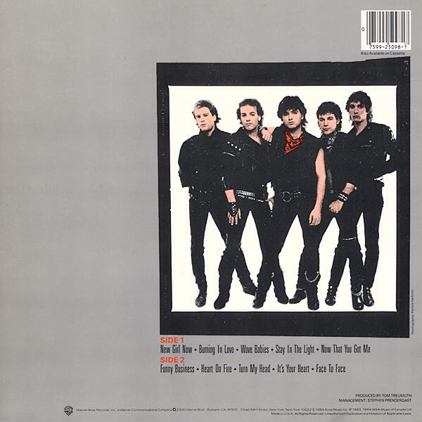 Honeymoon Suite - Honeymoon Suite (12”) music collectible [Barcode 075992509817] - Main Image 1