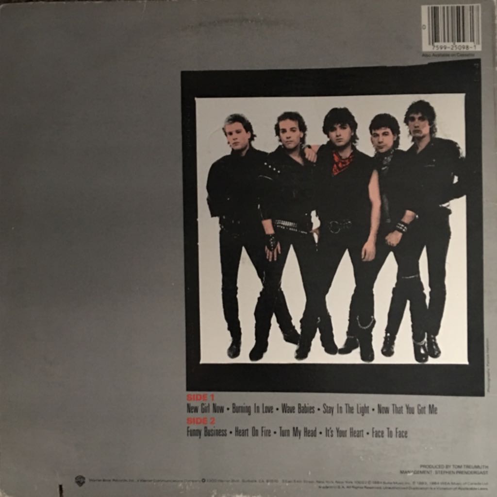 Honeymoon Suite - Honeymoon Suite (12”) music collectible [Barcode 075992509817] - Main Image 2