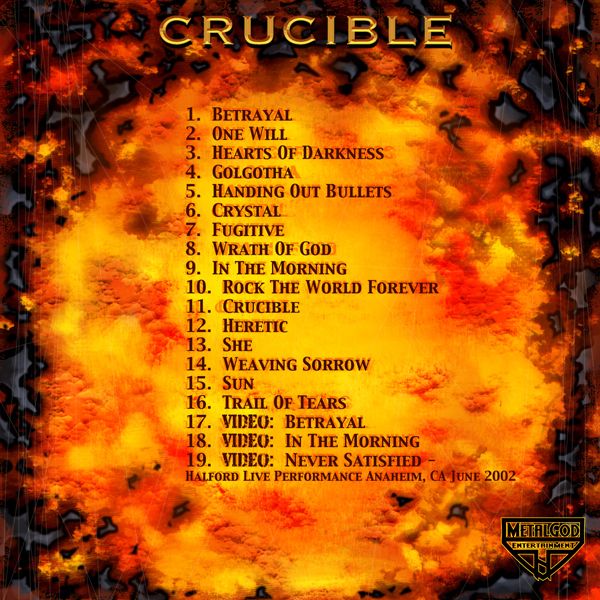 Crucible - Halford (CD - 56:33) music collectible [Barcode 060768523326] - Main Image 2