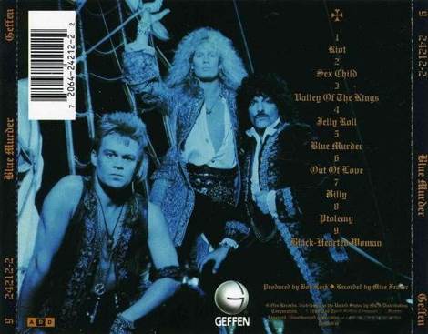 Blue Murder - Blue Murder (CD - 52) music collectible [Barcode 720642421222] - Main Image 2