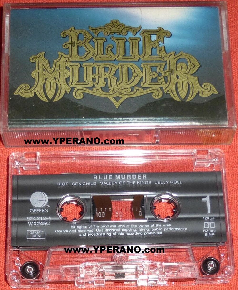 Blue Murder - Blue Murder (CD - 52) music collectible [Barcode 720642421222] - Main Image 3