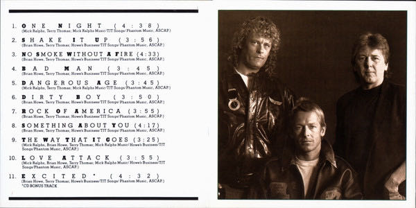 Dangerous Age - Bad Company (CD-R - 44) music collectible [Barcode 075678188428] - Main Image 4